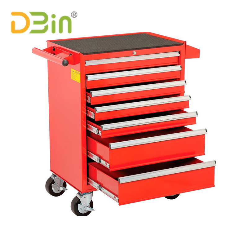 4 Drawers Tool Trolley